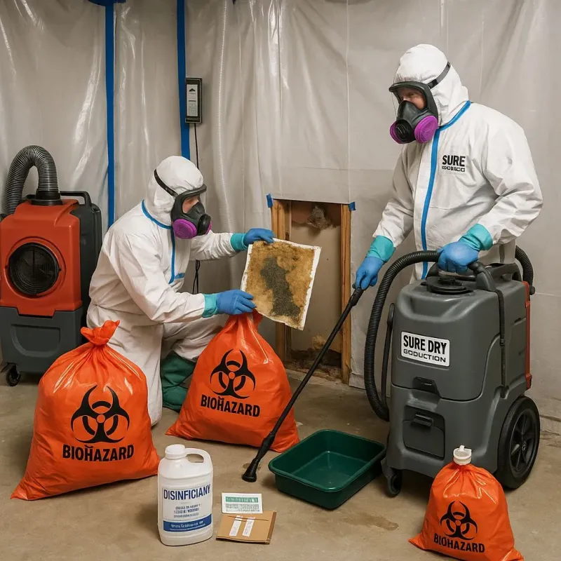 Contaminated Water Handling Protocols process in North Warren, PA
