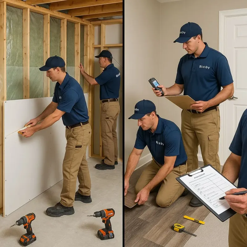 Repairs and Reconstruction process in North Warren, PA